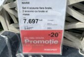 Masa de terasa și insula de bucatarie